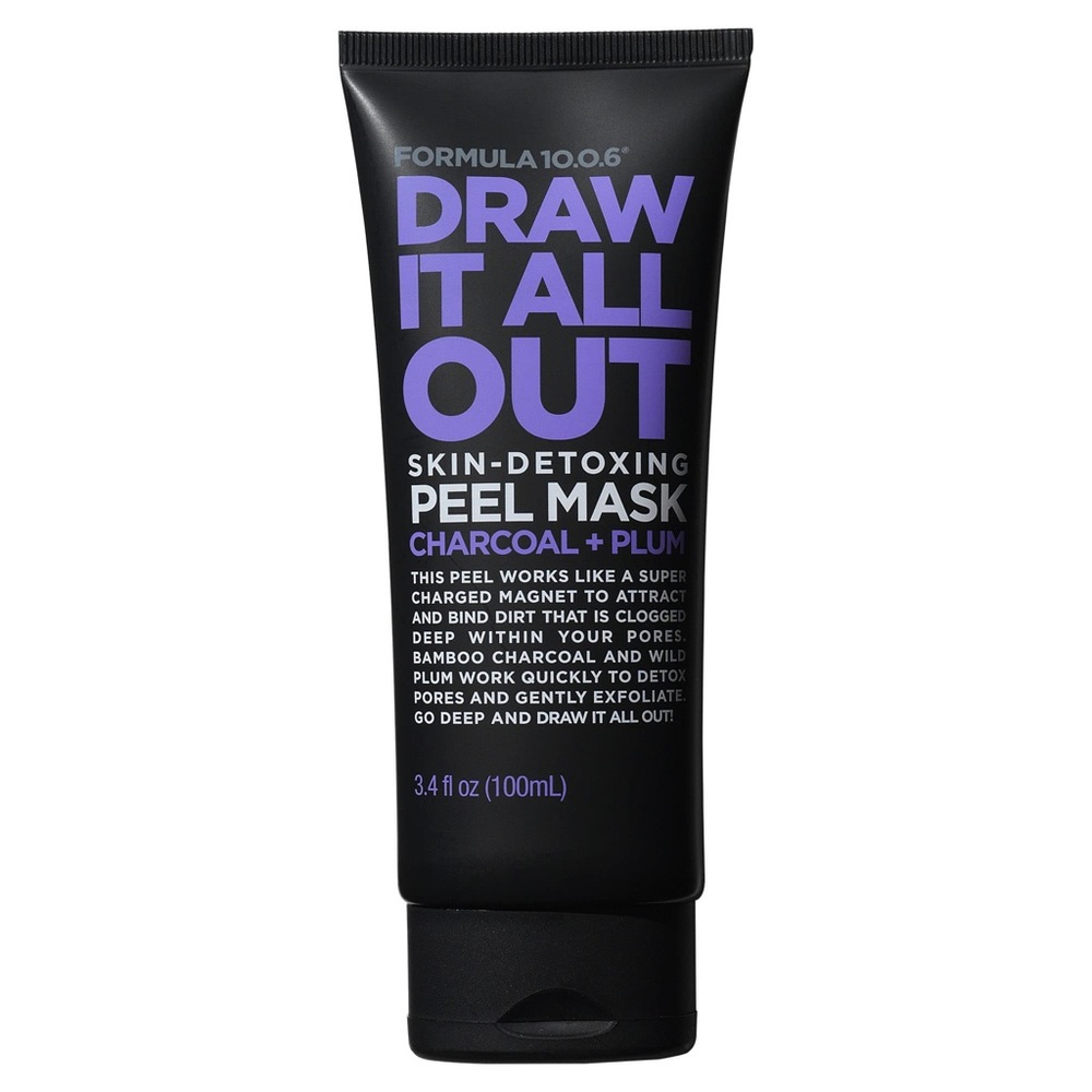 Formula 10.0.6 Draw It All Out Charcoal Peel Mask